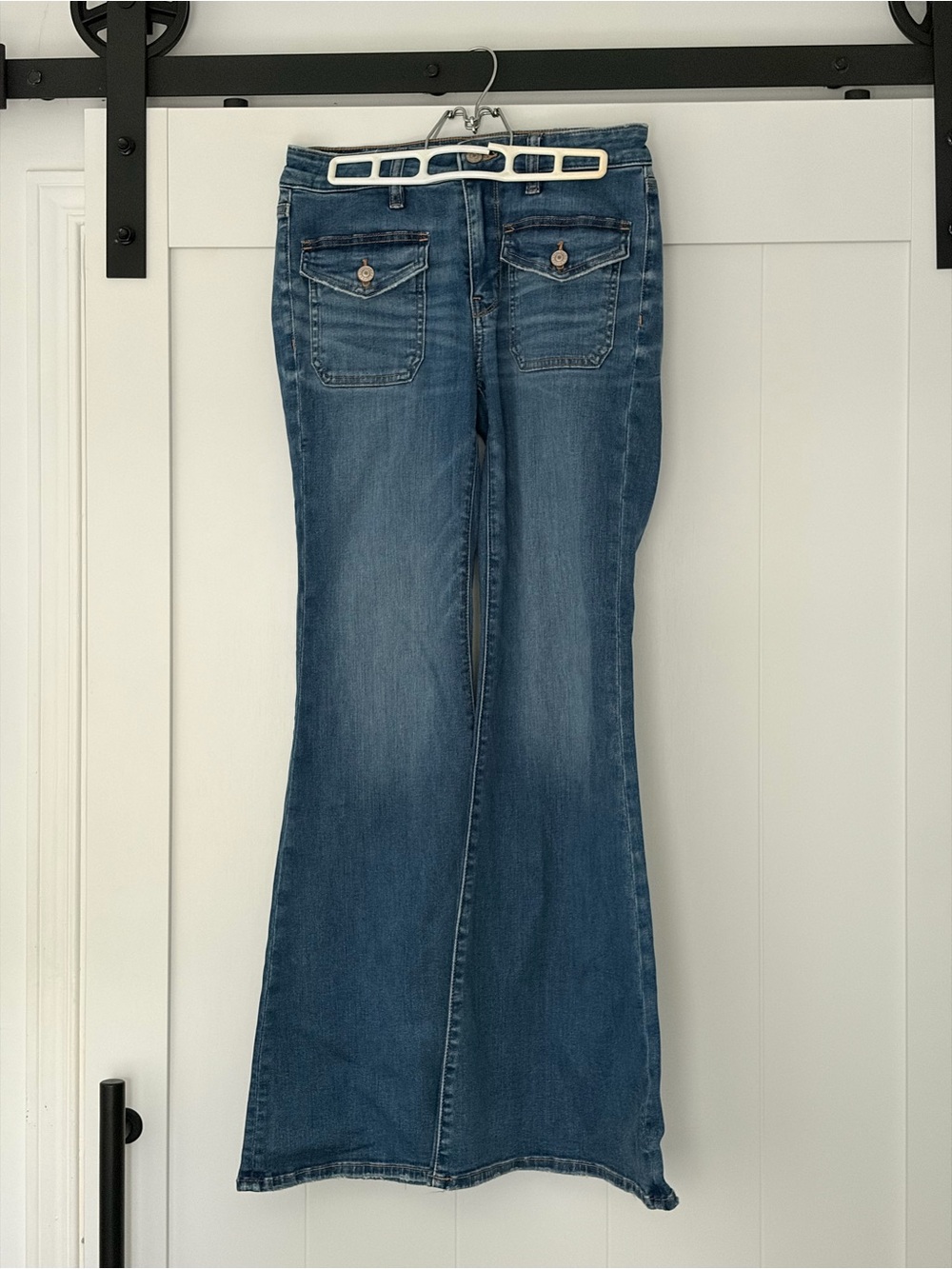 American Eagle Outfitters Medium Blue Flare Jeans